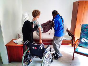 Auf diesem Bild sieht man die Schülerinnen.