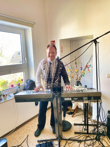 Auf diesem Bild sieht man die gemütliche Nachmittagsveranstaltung.