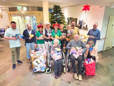 Auf diesem Bild sind die Teilnhemer des Projektes zu sehen.
