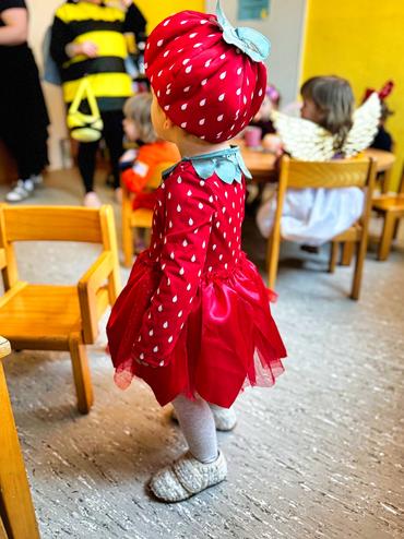 Auf diesem Bild sieht man das bunte Faschingsfest.