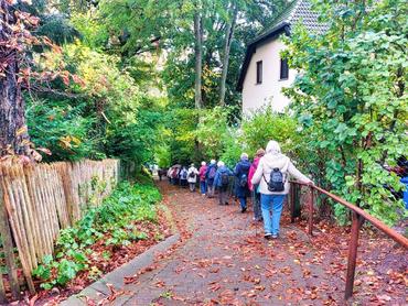 Auf diesem Bild sind die Wanderfreunde des Peperoni-Clubs zu sehen