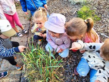 Auf diesem Bild sieht man einige Kinder der KITA.