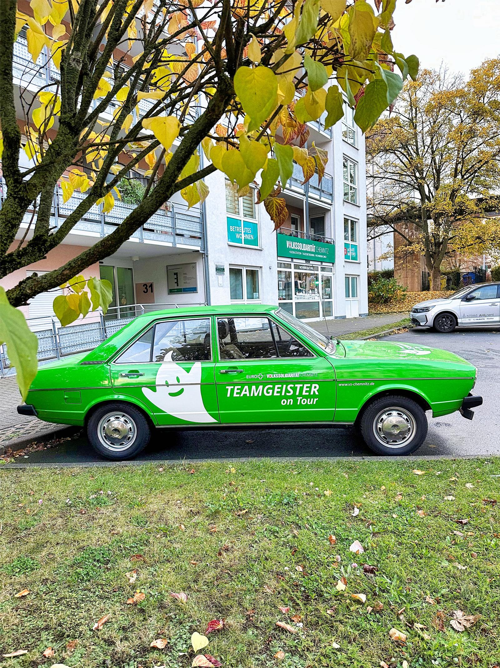 Auf diesem Bild ist einer unserer Oldtimer zu sehen.