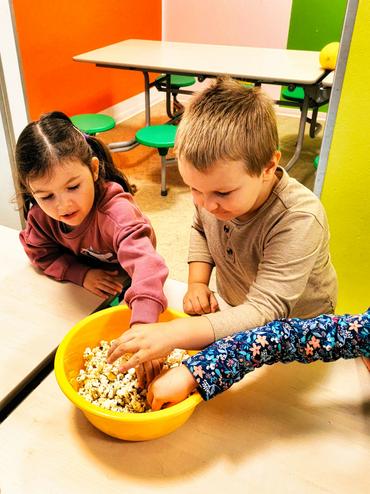 Auf diesem Bild sieht man einige Kinder der KITA.