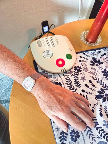 Auf diesem Bild ist der Handsender zu sehen.