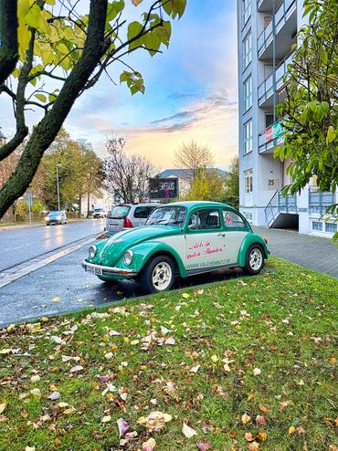 Auf diesem Bild ist einer unserer Oldtimer zu sehen.