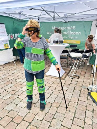 Auf diesem Bild ist der Gesundheitstag zu sehen.