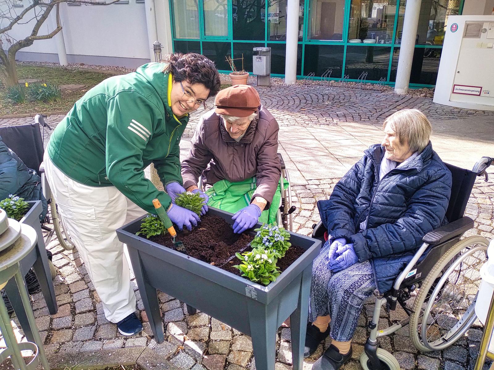 Auf diesem Bild sieht man die Aktion.