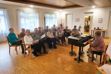 Auf diesem Bild ist der Chor der VG 028 zu sehen.