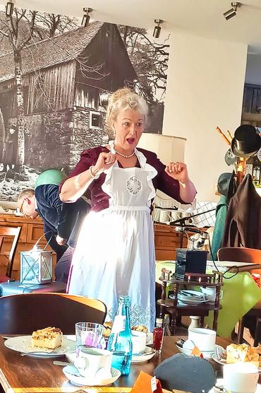 Auf diesem Bild sieht man den musikalischen Beitrag des Abends. 