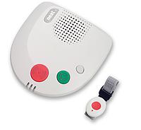 Ein Hausnotrufgerät mit Handsender Ein Hausnotrufgerät mit Handsender