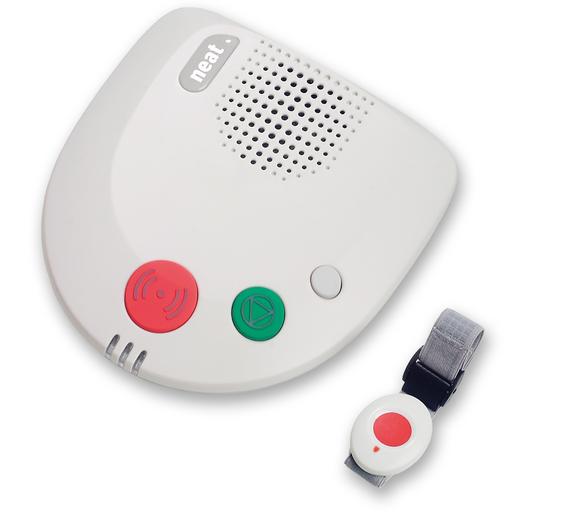 Ein Hausnotrufgerät mit Handsender