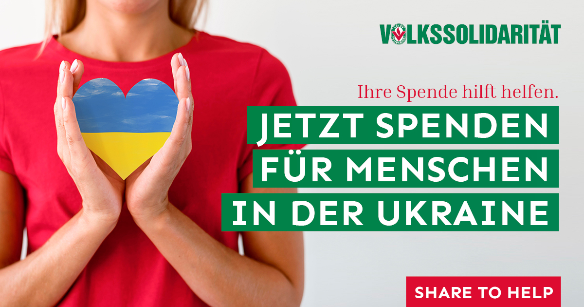 Volkssolidarität Chemnitz: Solidarität mit den Menschen in der Ukraine
